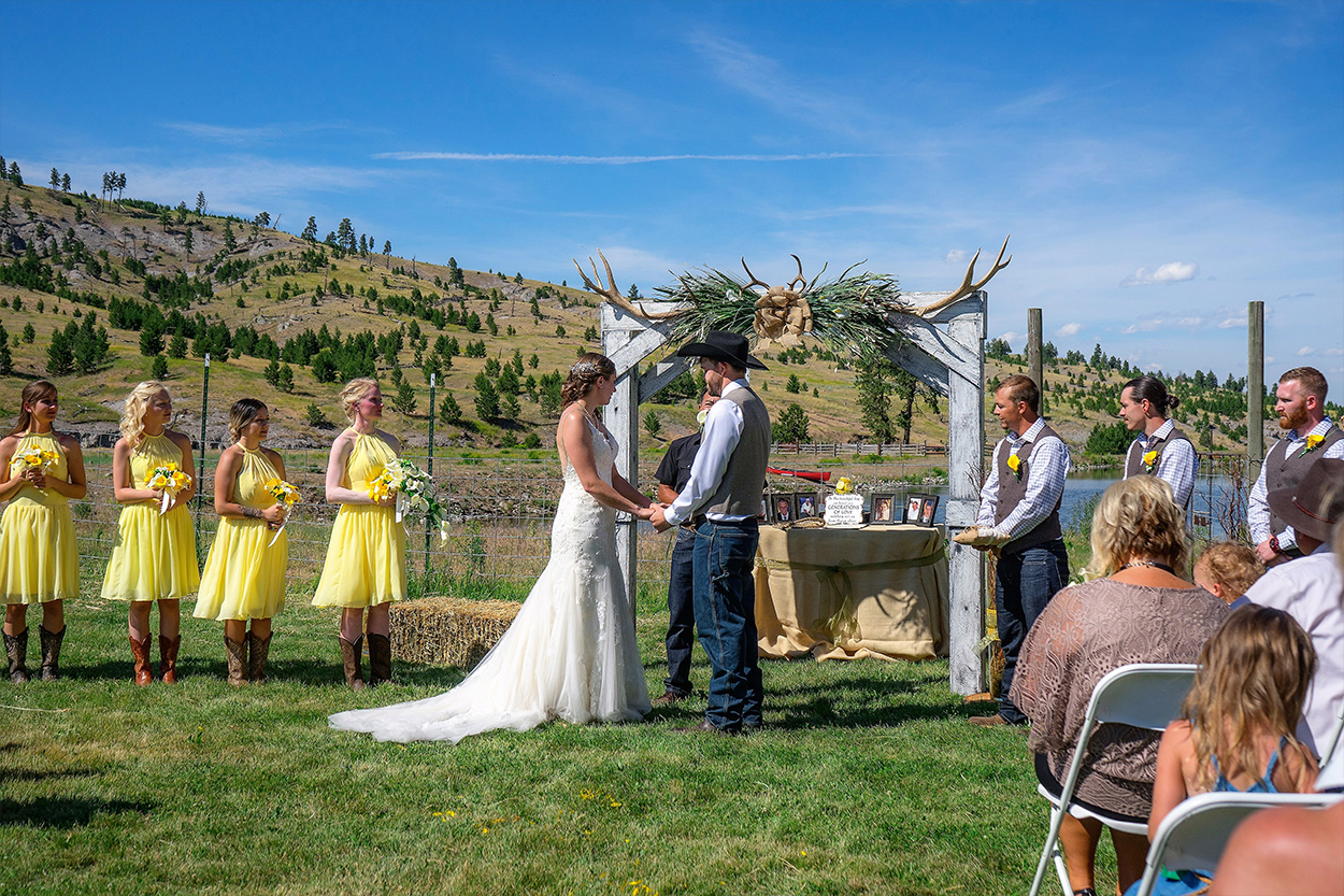 We can help with your Montana Wedding